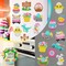 16 Pcs Easter Diamond Painting Magnets for Refrigerator Spring Diamond Art Magnets DIY Bunny Eggs Gnome Cross Flower Diamond Painting Kits Pink Yellow Easter Diamond Art for Adults Kids Crafts